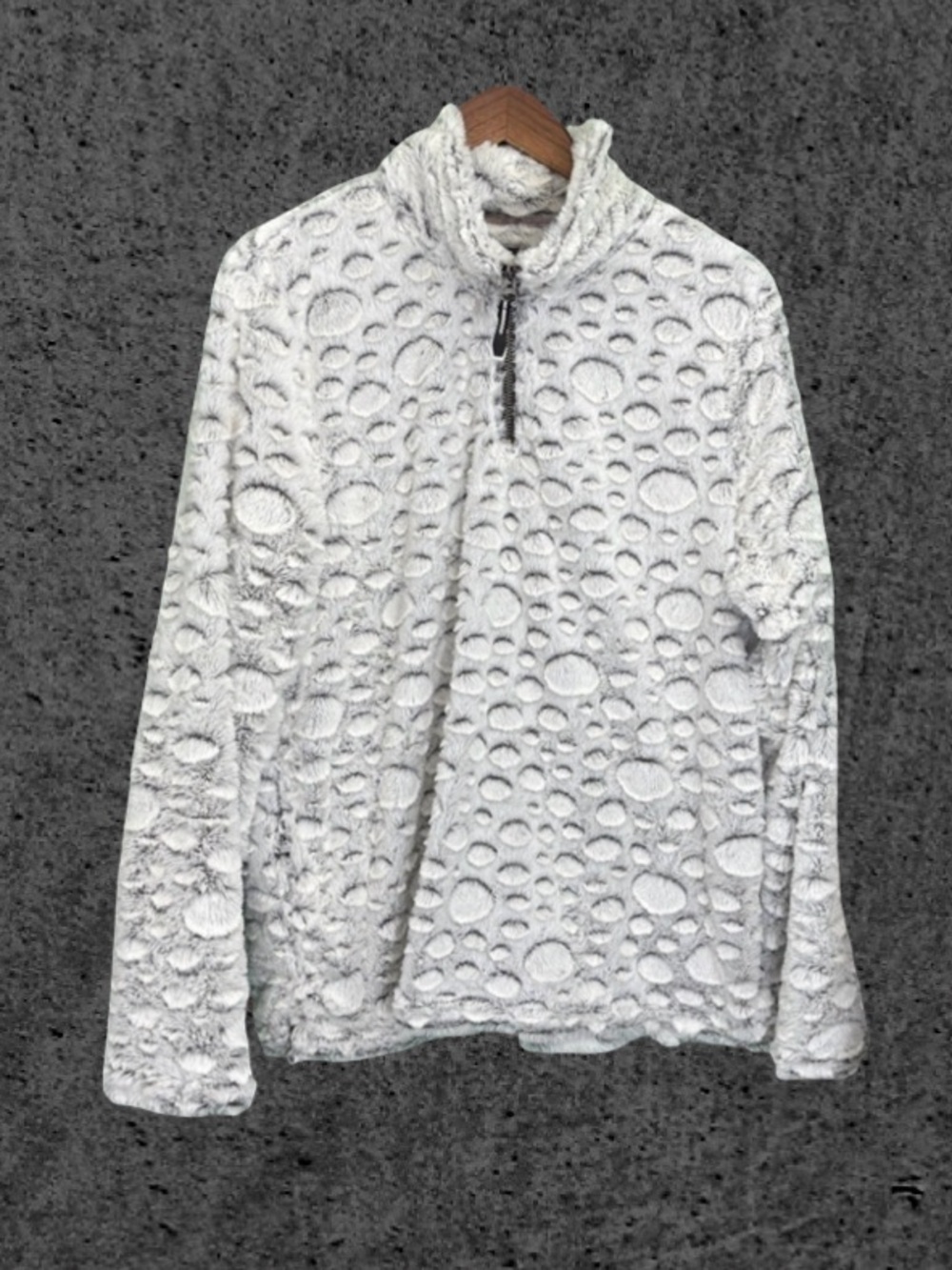 Roper Fuzzy White Jacket